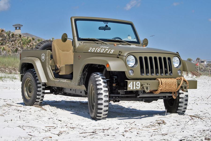  Jeep Wrangler 75th Salute Concept (JK) 2016 года  (фото 1 из 12)